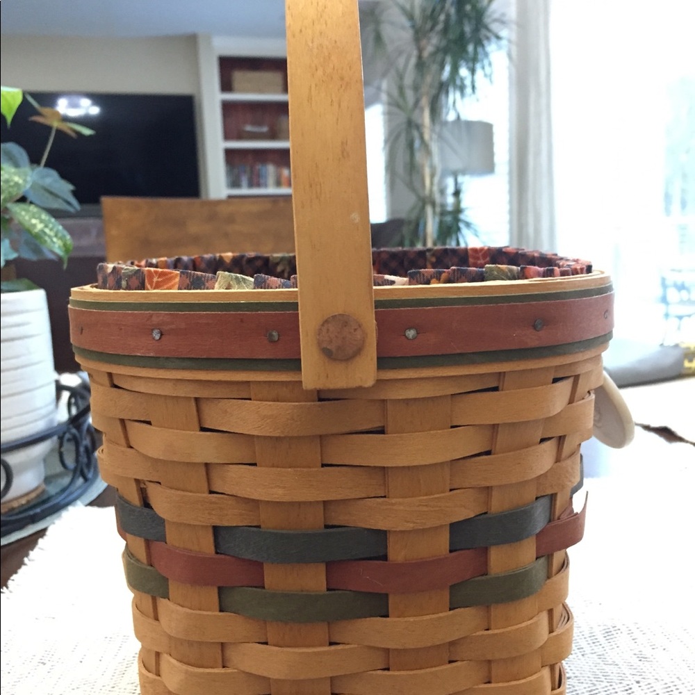 Longaberger 1996 Shades of Autumn Basket